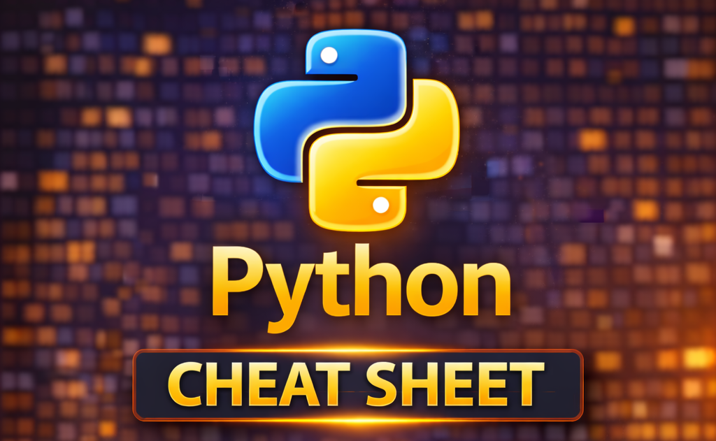 python cheatsheet
